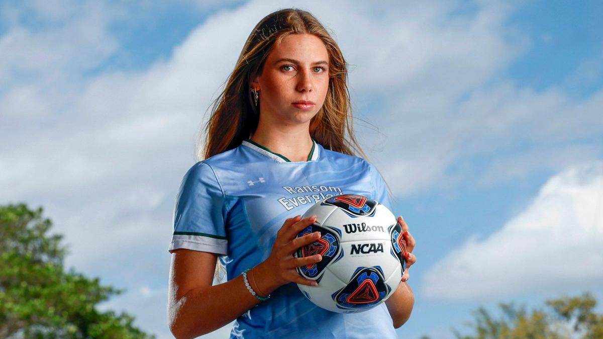 Ransom Everglades’ Stella Colombo is the Miami Herald’s girls’ soccer Player of the Year for Classes 3A-1A.