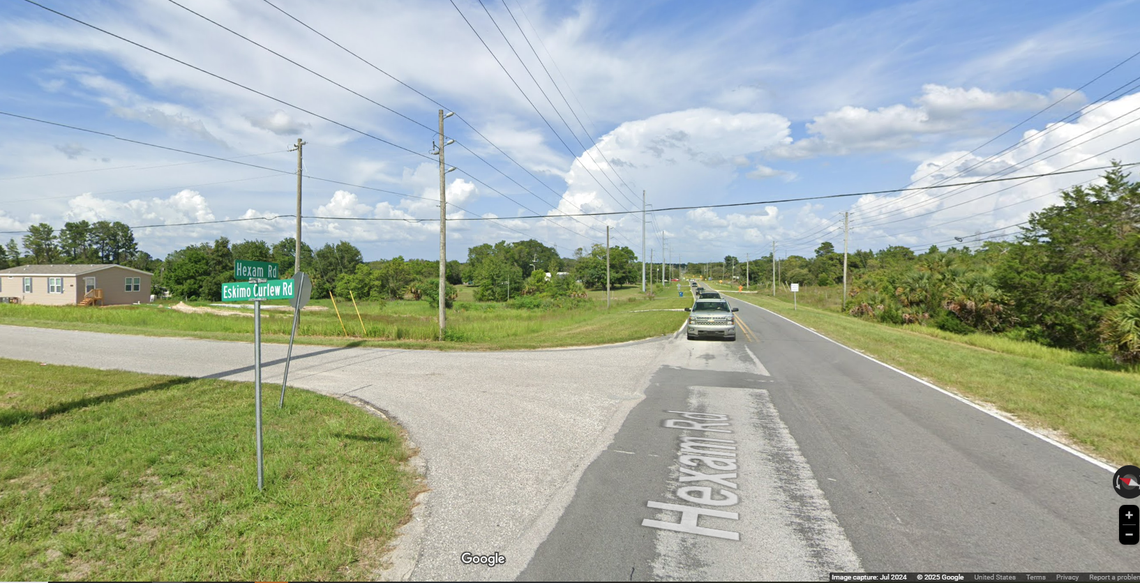 The fatal crash happened shortly before 10 p.m. Sunday, Aug. 10, at the intersection of Hexam and Eskimo Curlew roads near Brooksville, the Florida Highway Patrol said.