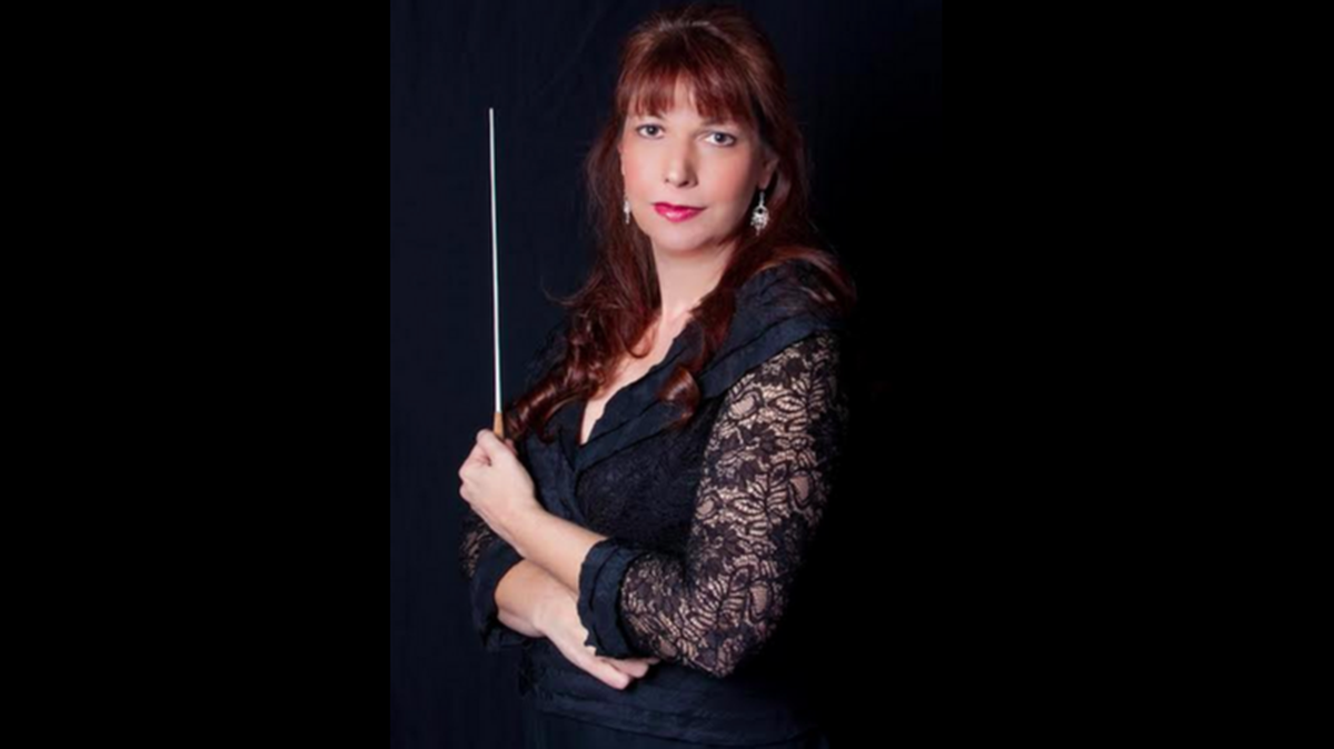 Elaine Rinaldi, founder of Orchestra Miami, which was honored recently for its contributions to American music.