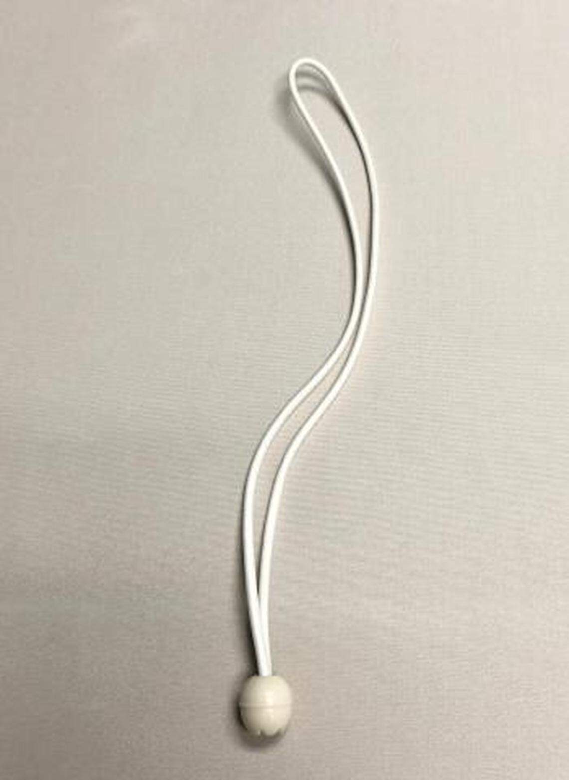 The bungee tie-down the recall is meant to replace