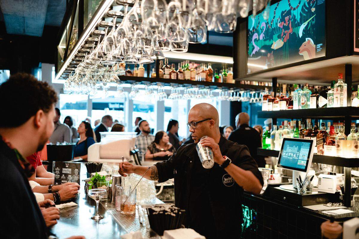 Time Out Market Miami has three bars for your drinking pleasure.