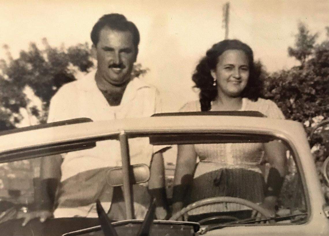 Teodoro and Olga Santiago, parents of Miami Herald columnist Fabiola Santiago, during their years of courtship in 1950s Cuba.