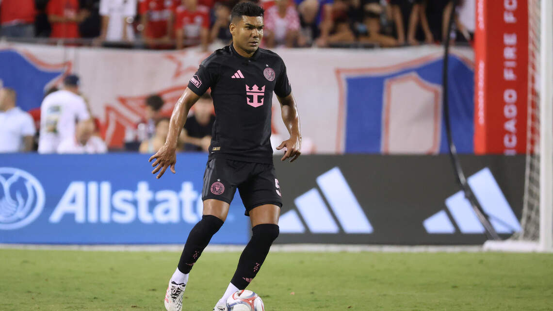Casemiro salvages 1-1 tie for Inter Miami vs. Chicago in front of record crowd