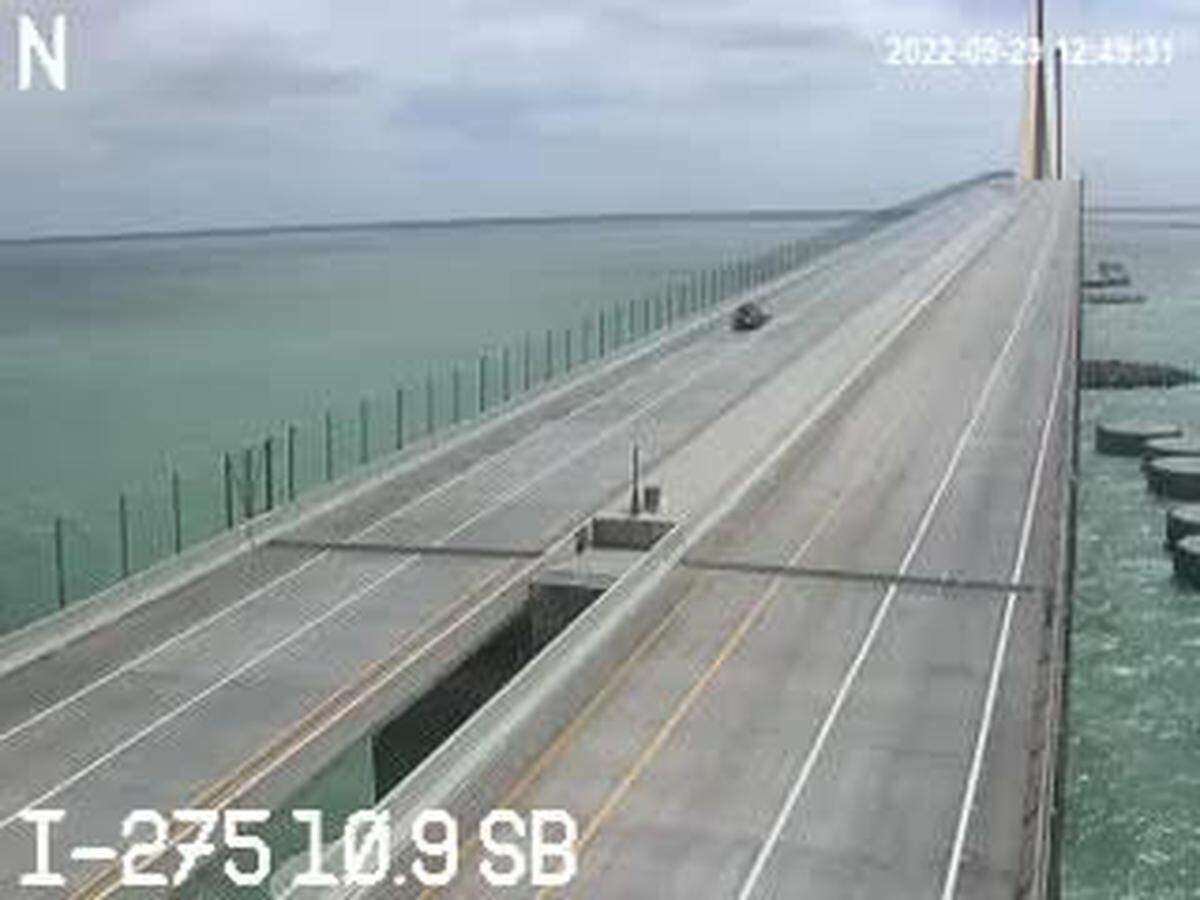The Sunshine Skyway Bridge reopened on Wednesday.