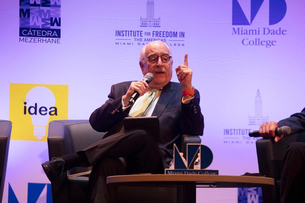 Andres Pastrana, former President of Colombia