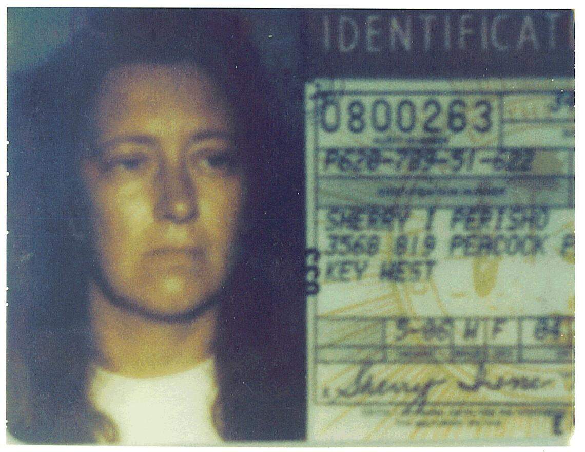 Driver’s license photo of Sherry Perisho.