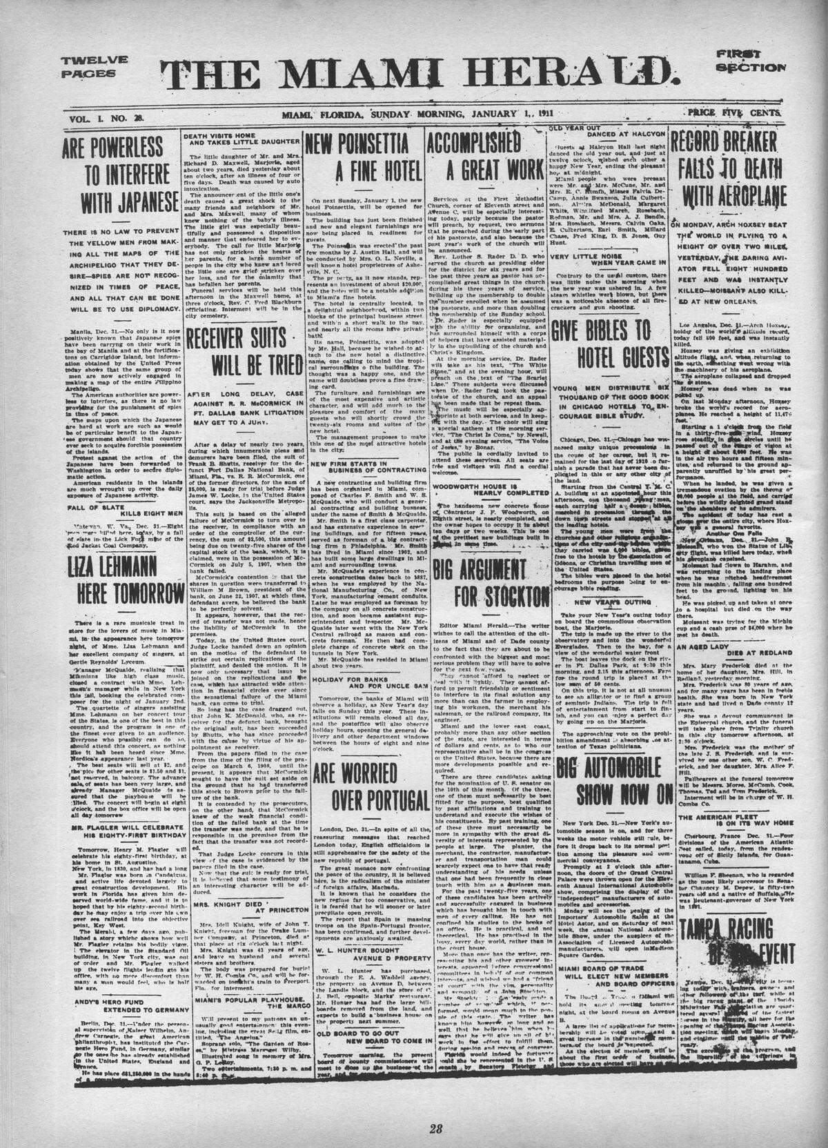 Jan. 1, 1911.
