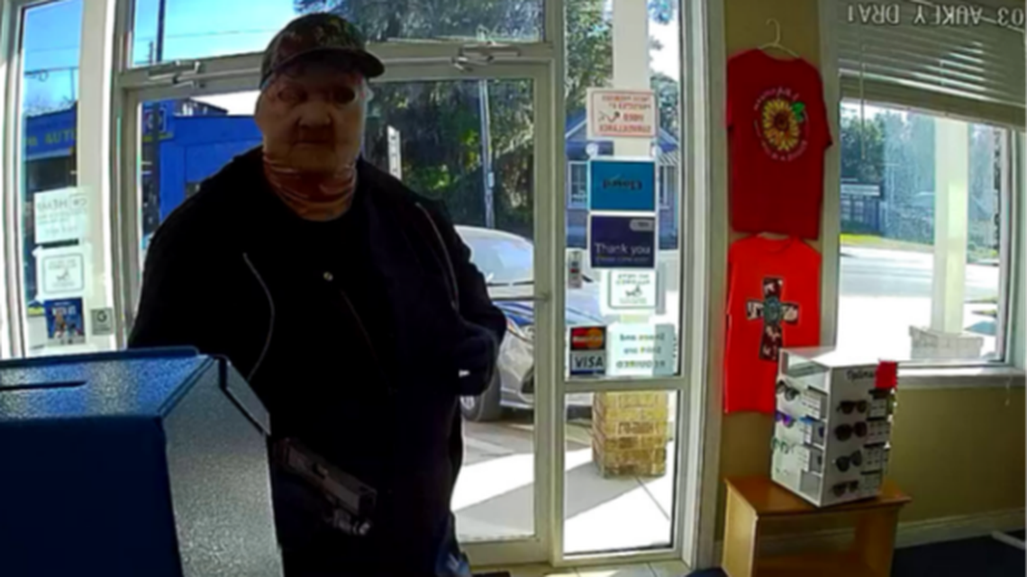 A former Florida Highway Patrol trooper robbed pharmacies, feds say.