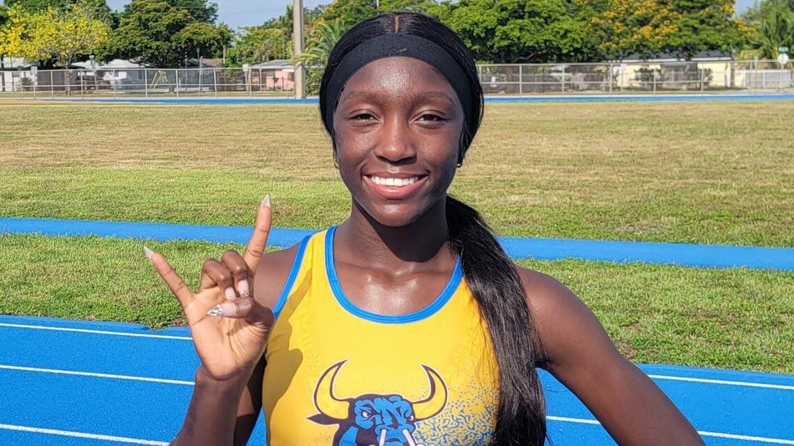 Northwestern’s Tyra Cox is the Miami-Dade Girls’ Track and Field Athlete of the Year