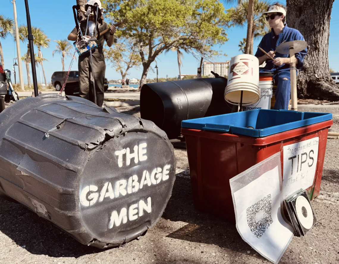 The Garbage-men are playing multiple gigs the week surrounding Earth Day, which is April 22.