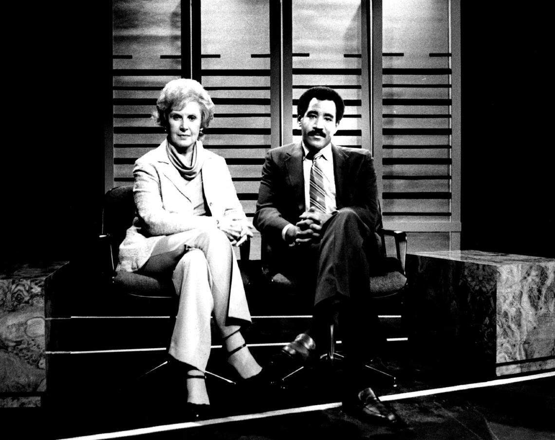 In 1981, Molly Turner and Dwight Lauderdale of Channel 10.