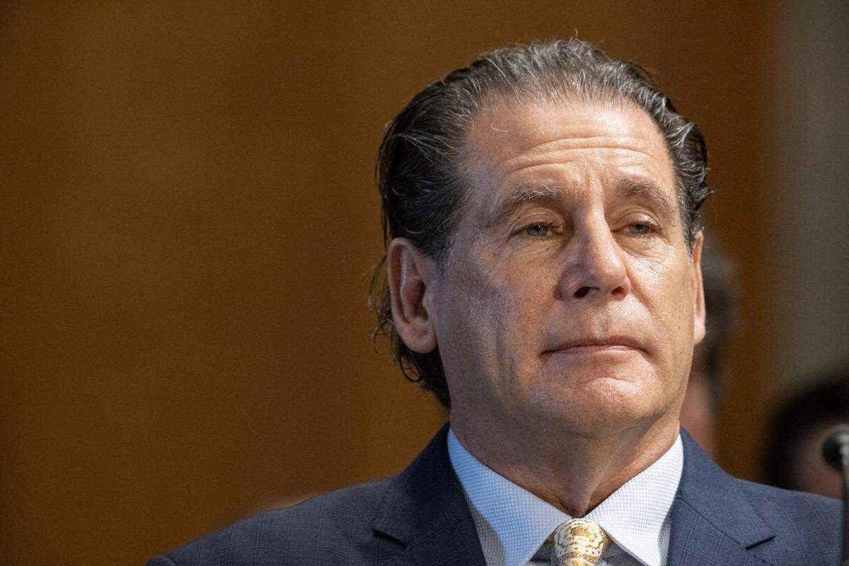 Leandro Rizzuto at a Senate Committee on Foreign Relations hearing to consider his nomination to bePermanent Representative of the United States of America to the Organization of American States on Thursday, May 8, 2025.