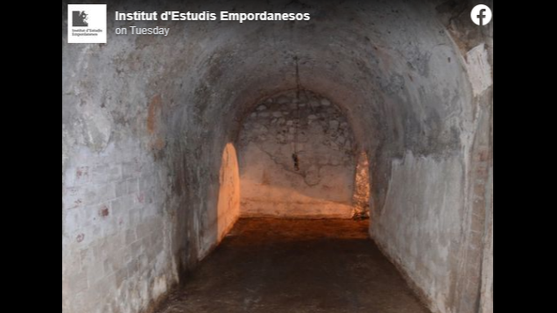 The tunnels date to the Roman Republic, experts said.