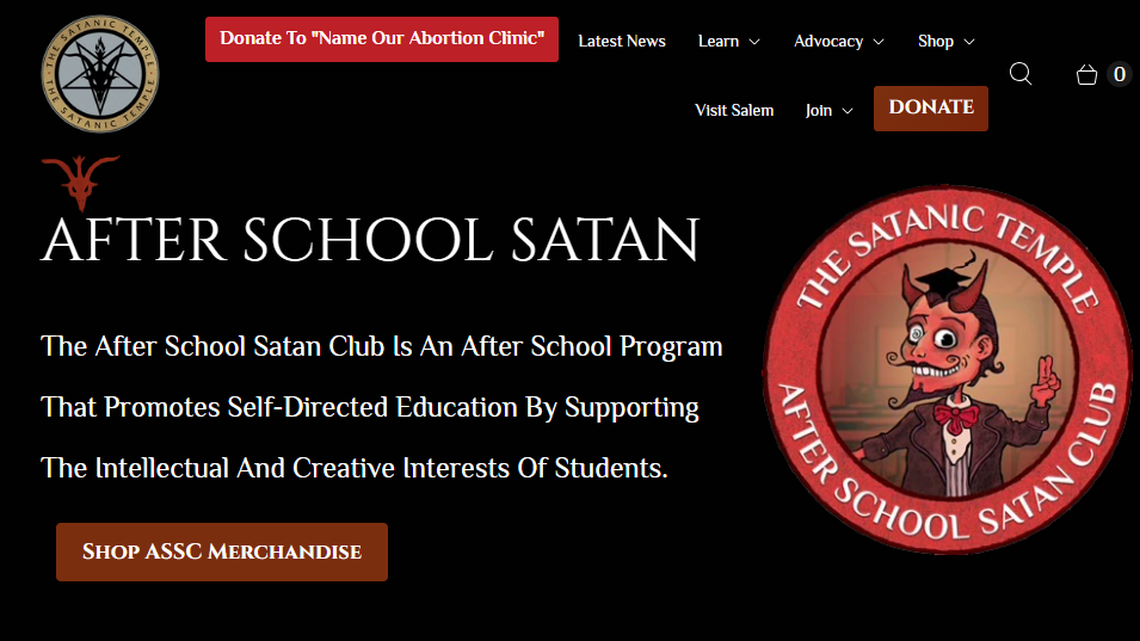A Tennessee school district is accused of discriminating against an “After School Satan Club” for elementary students, lawsuit says.