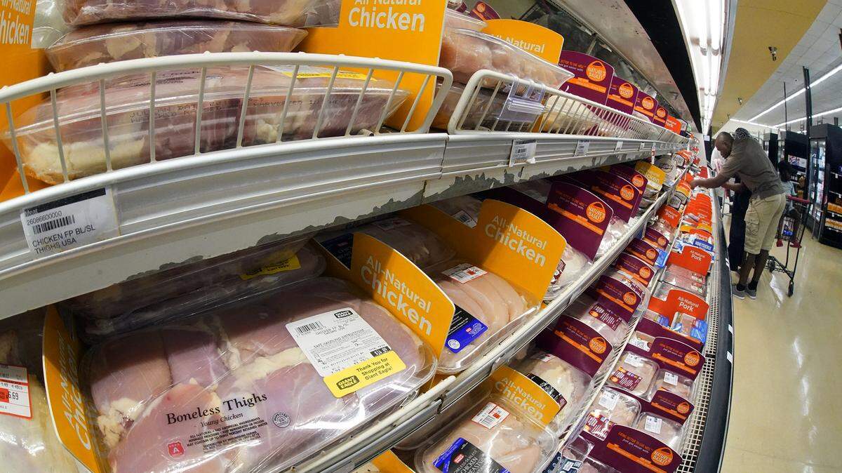Grocery prices hit new highs over the last year, according to July’s Consumer Price Index data. (AP Photo/Gene J. Puskar)