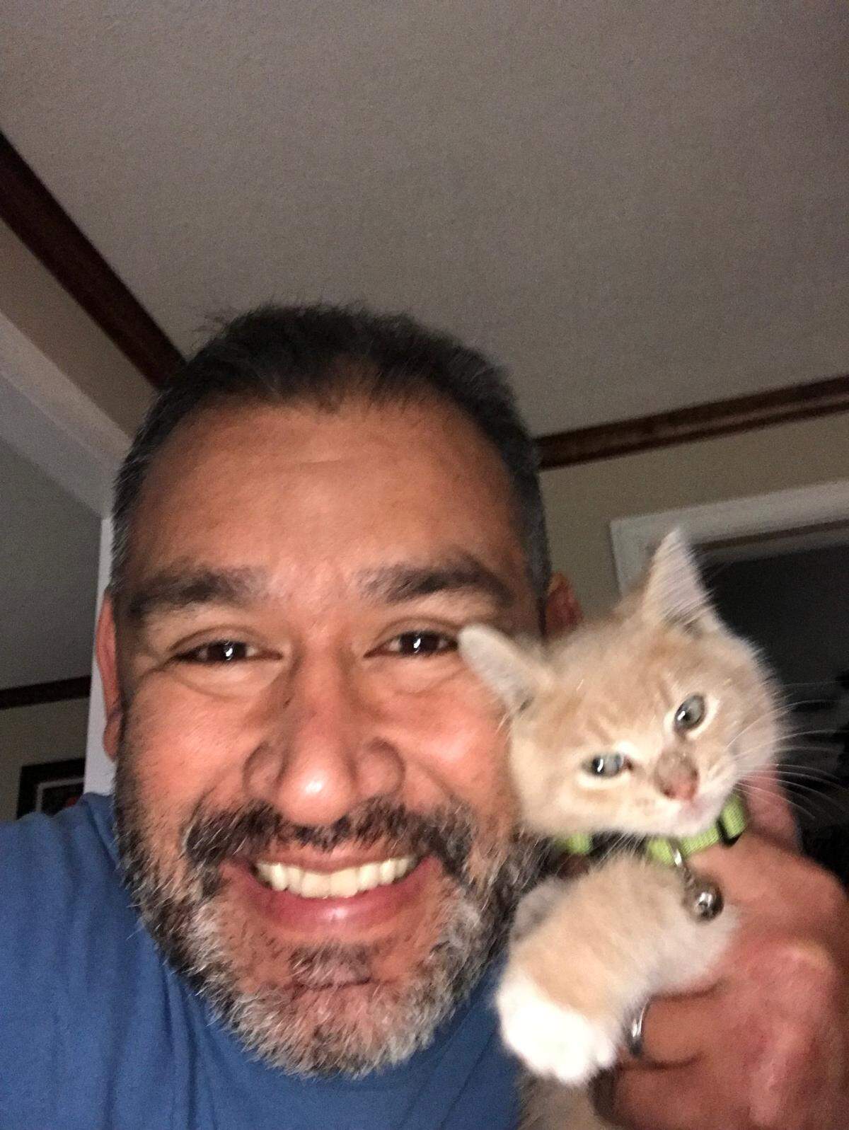 Tito Gonzalez, who served over three decades in prison for a Miami murder conviction, pictured after his release from custody.