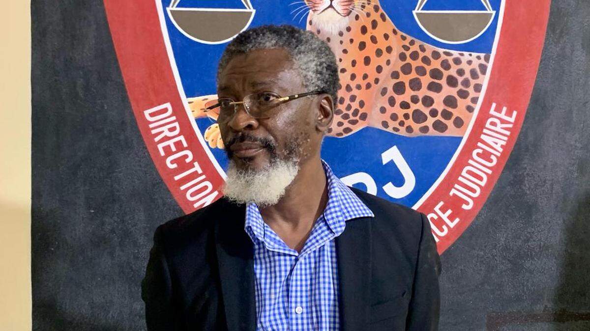Joseph Félix Badio, accused in the assassination of Haiti President Jovenel Moïse, was arrested Thursday, Oct. 19, 2023 by Haiti National Police at a supermarket in Petionville. He’d been a fugitive since July 7, 2021.