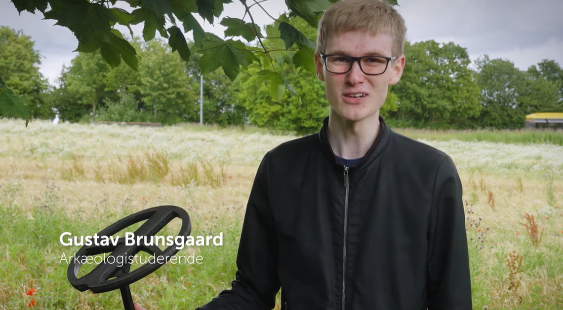The 22-year-old archaeology student found the bangles on two different searchers.