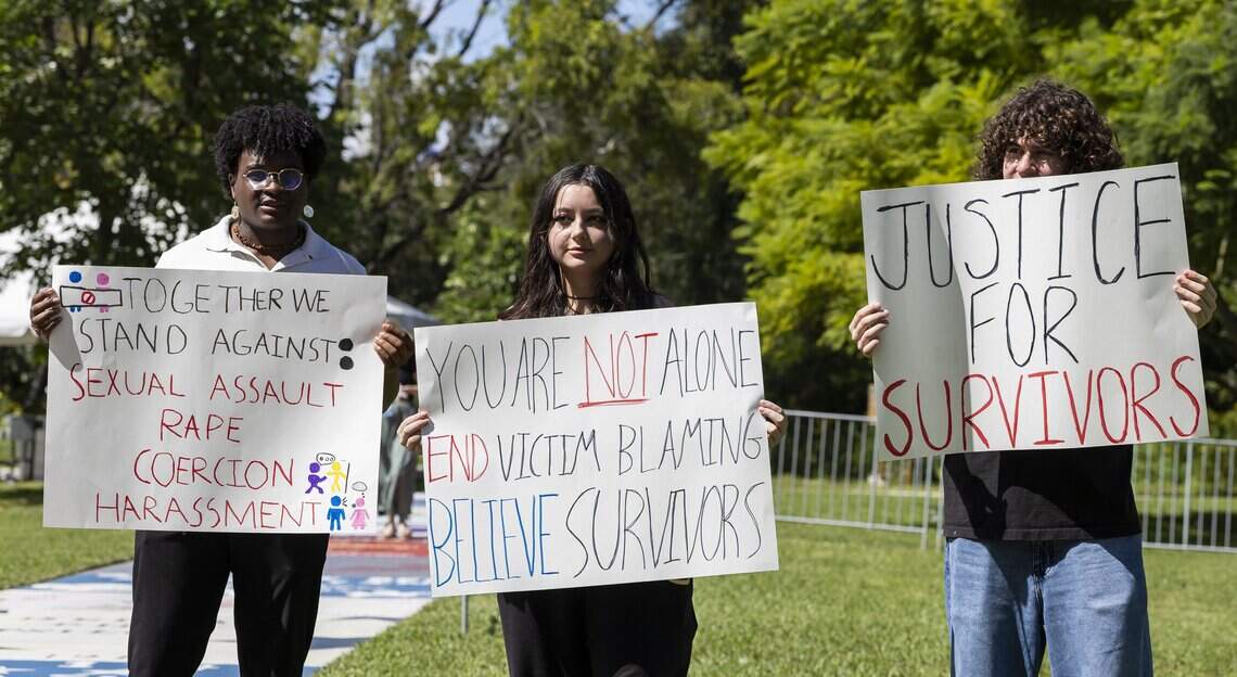 NSU students protest over ex-Cornell student admitted amid rape allegations