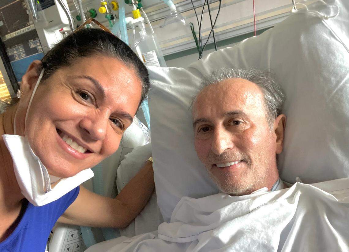 Marlén Pernetti became Nino Pernetti’s primary caregiver after being divorced for more than 10 years.