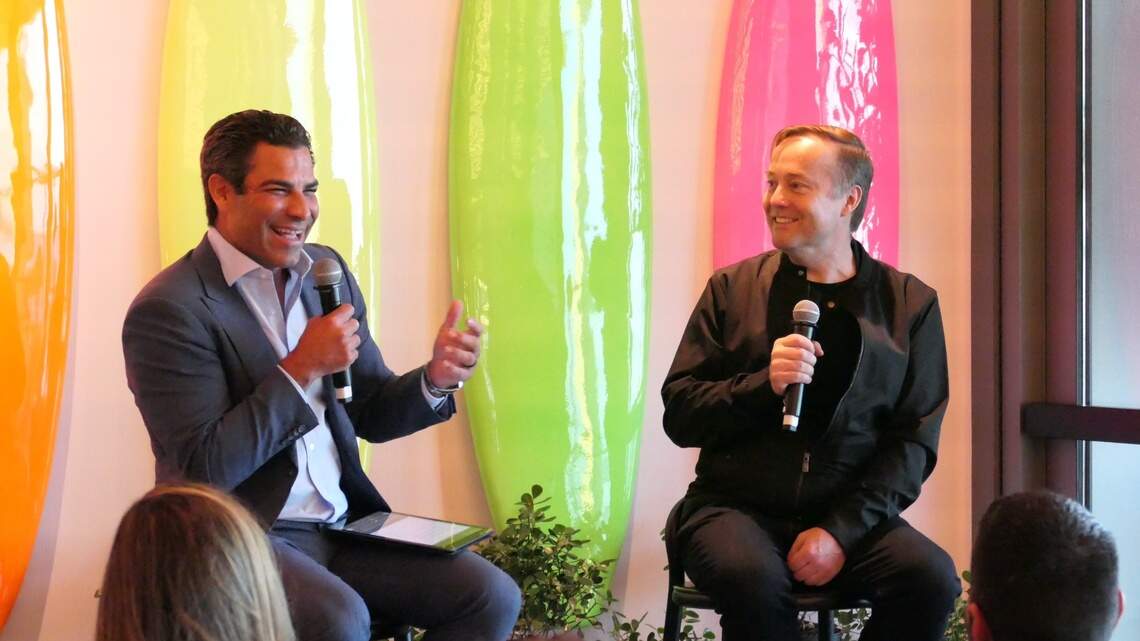 What did Silicon Valley investor, Mayor Suarez say in private Miami event. We have details
