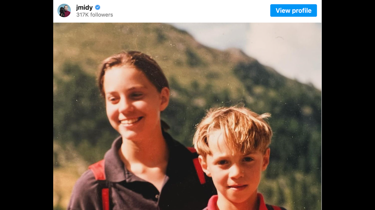 James Middleton Shares never-before-seen image of him and Kate Middleton as children.