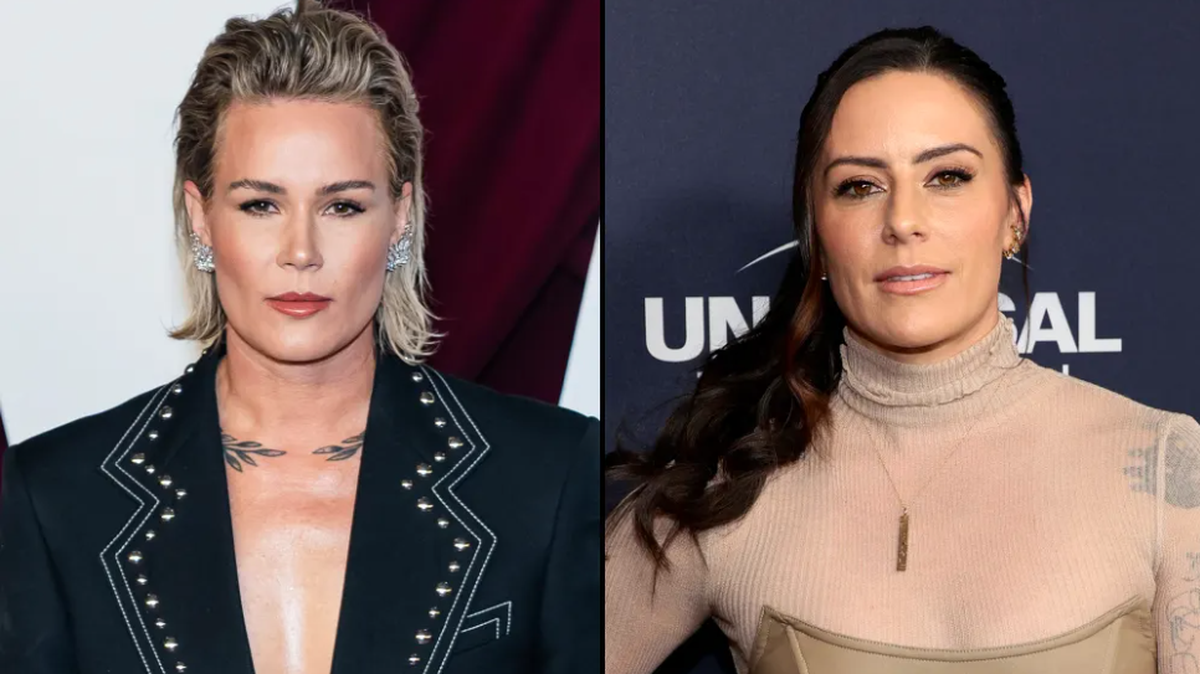 Ashlyn Harris and Ali Krieger.