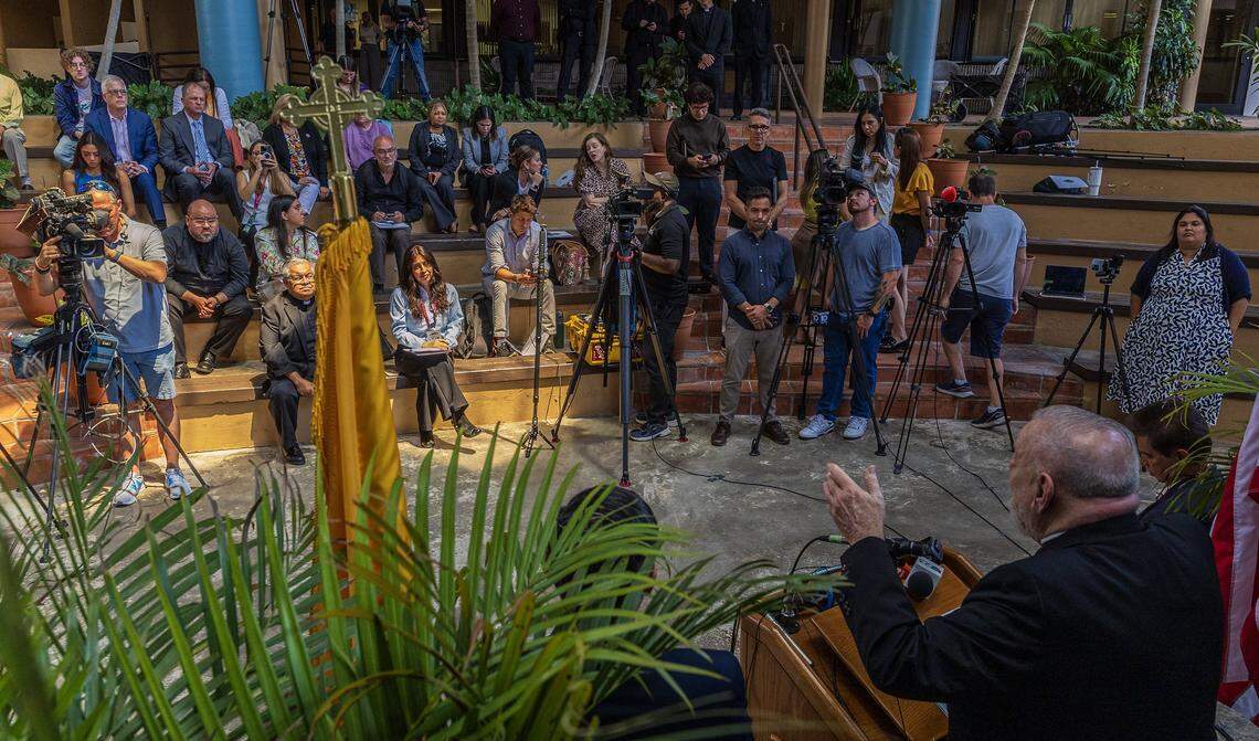 Archbishop Thomas Wenski addresses the abrupt cancellation of an $11 million federal contract with Catholic Charities, in addition to the immediate and long-term impact on services for unaccompanied minors and the broader humanitarian mission of the Archdiocese. 