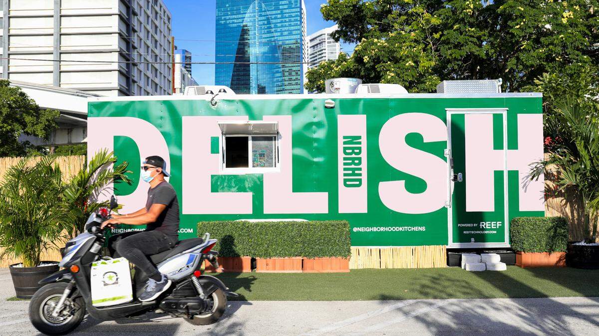 Miami-based REEF specializes in so-called ghost kitchens that allow for off-site food production and delivery.