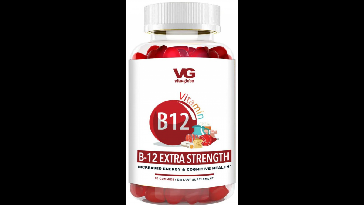 VitaGlobe Vitamin B12 Extra Strength 60 Gummies