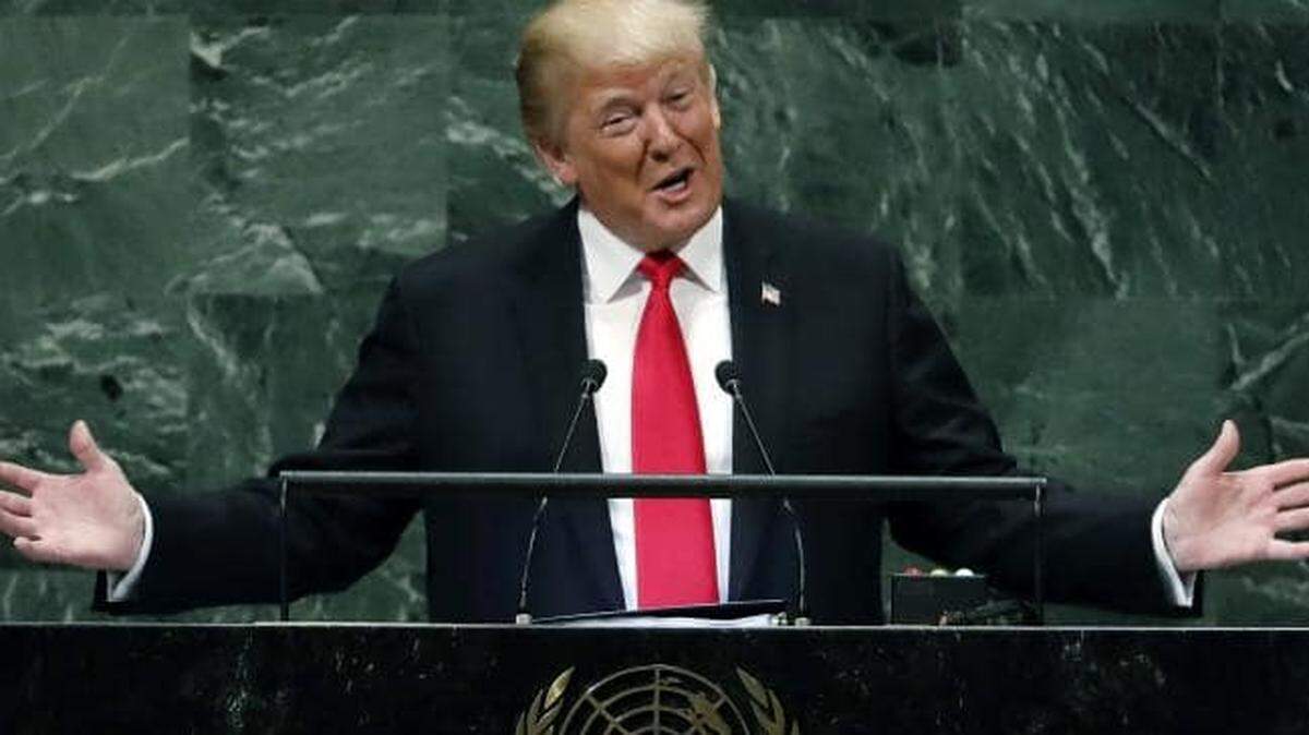 President Trump, in his address to the U.N. General Assembly, criticized the International Criminal Court.
