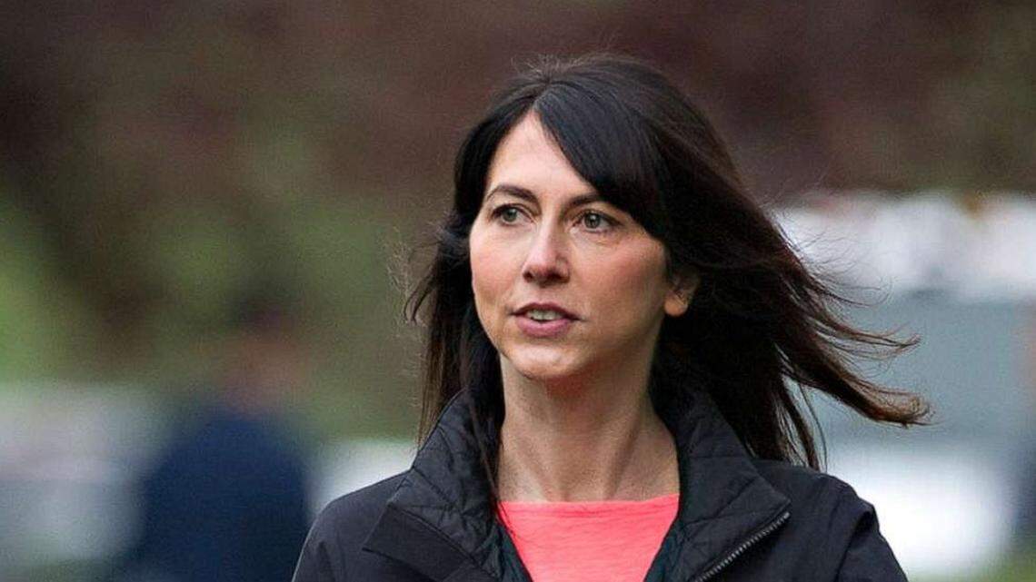 MacKenzie Scott is the 28th richest person in the U.S., Forbes said.