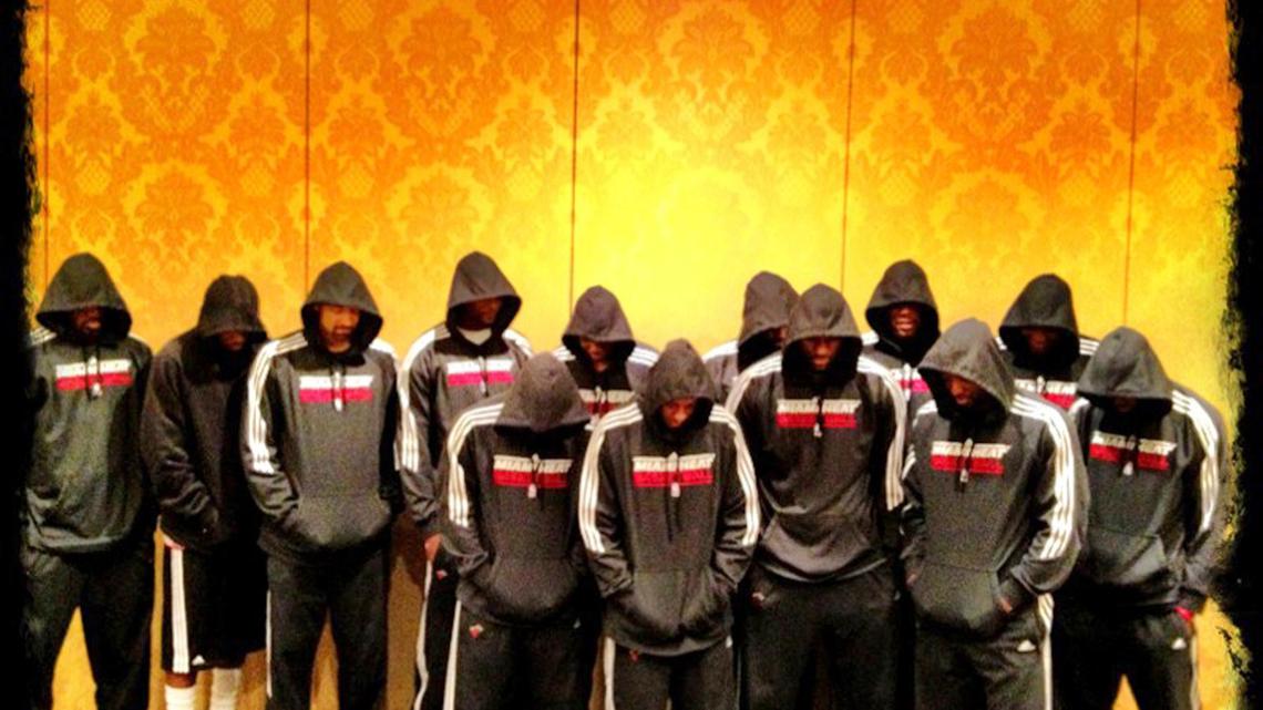 Wade, Haslem reflect on Heat’s 2012 photo for Trayvon Martin: ‘That was an important moment’