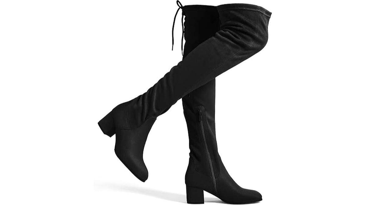 DREAM PAIRS Thigh-High Boots