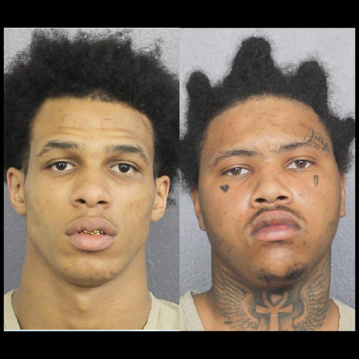 Zion Odain Denvor Hall, 19, and Tremaine Raekwon Hill, 18.