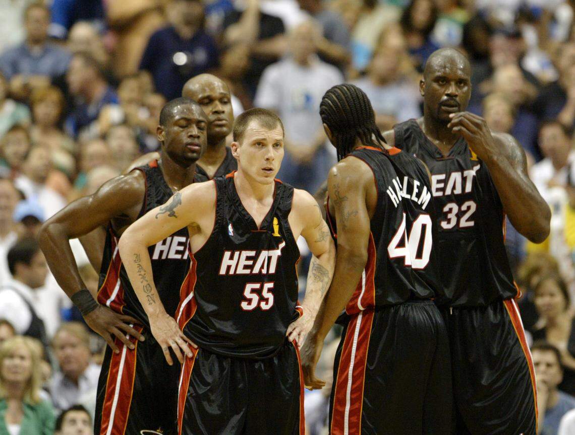 The Miami Heat play the Dallas Mavericks in game two of the NBA Finals, Sunday night, June 8, 2006 at American Airlines Center in Dallas, Texas.