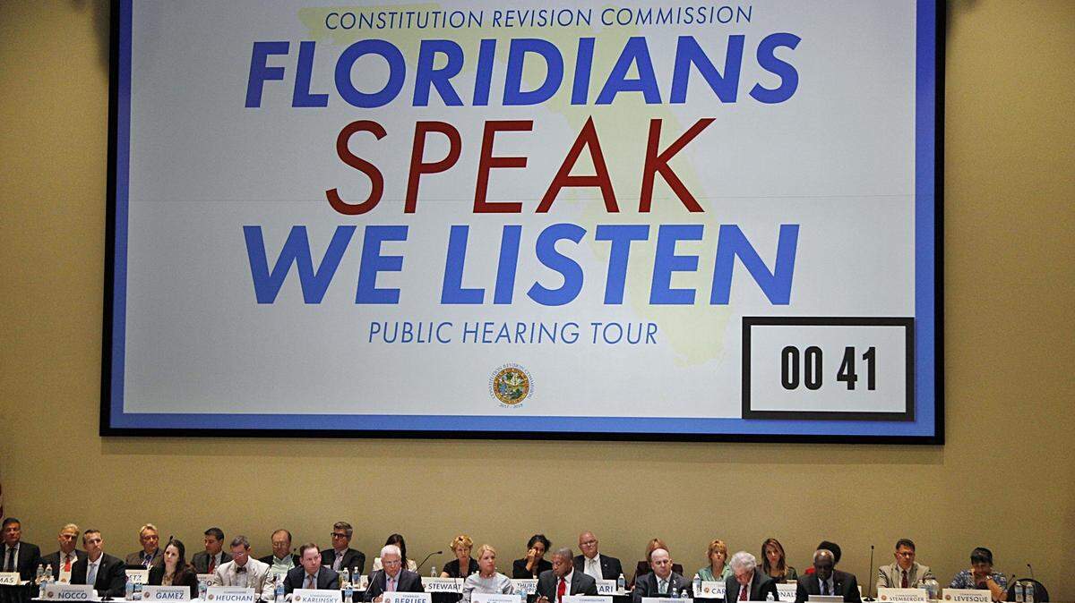 Floridians will now vote on 12 rather than 13 amendments after the state Supreme Court ruled Friday to keep three amendments on the ballot but strike down a fourth. All four had been placed on the ballot by the Constitution Revision Commission, which meets once every 20 years.