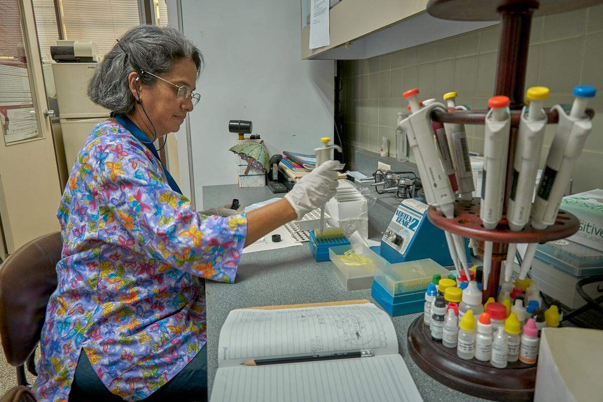 Virologist Nahir Martínez is among experts concerned about a possible epidemic outbreak in Venezuela.