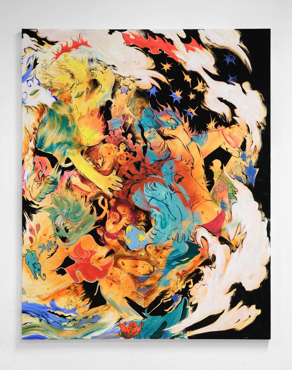 ‘Mouth of Miami’ is the centerpiece of Susan Kim Alvarez’s solo show ‘The Best Show During Art Basel’ at KDR.