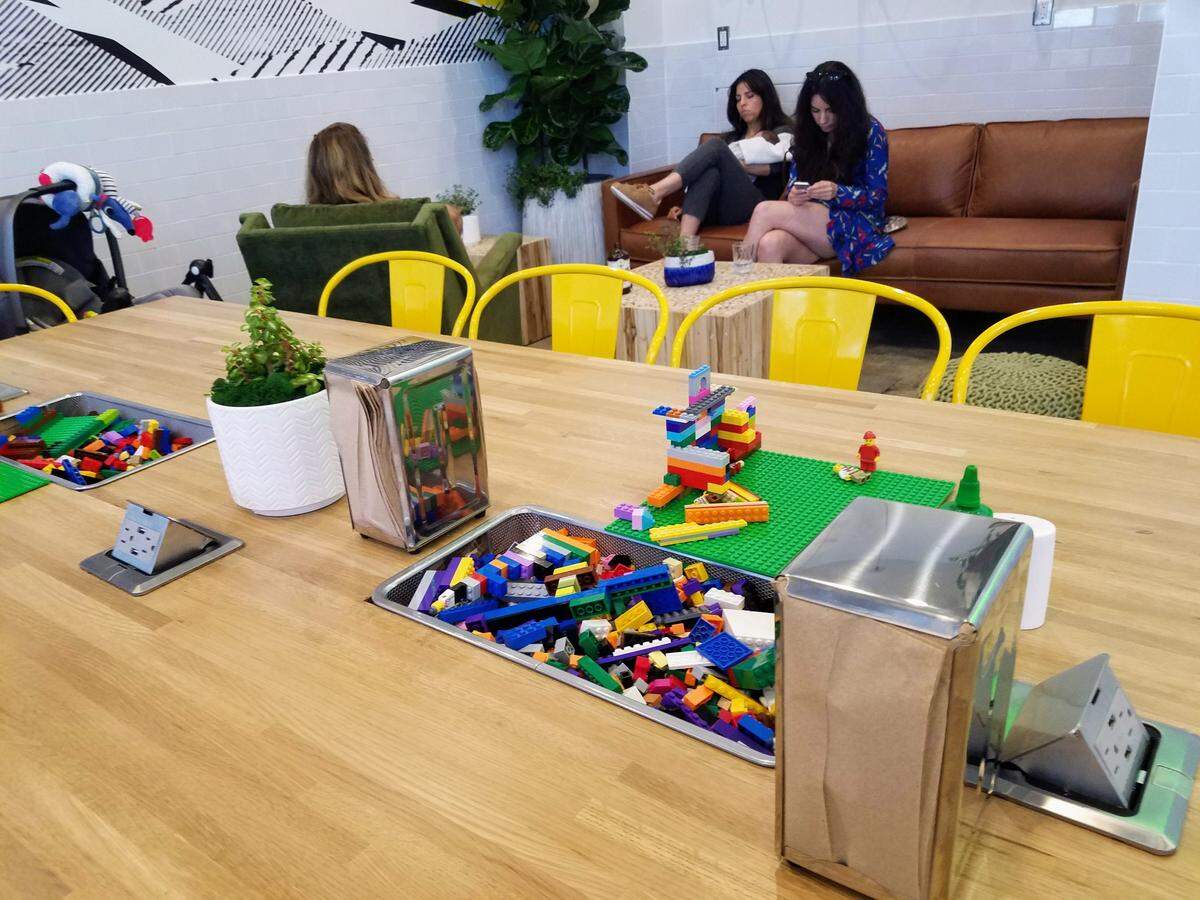 You can play with Legos while you wait for your order even if you’re not a kid.