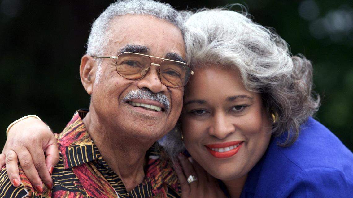 Garth Reeves, then 80, and daughter Rachel Reeves, then 40, when she was The Miami Times’ publisher in this 1999 file photo, seven years after assuming the title her father and grandfather had held at the paper, which has documented South Florida’s black community since its founding in 1923.
