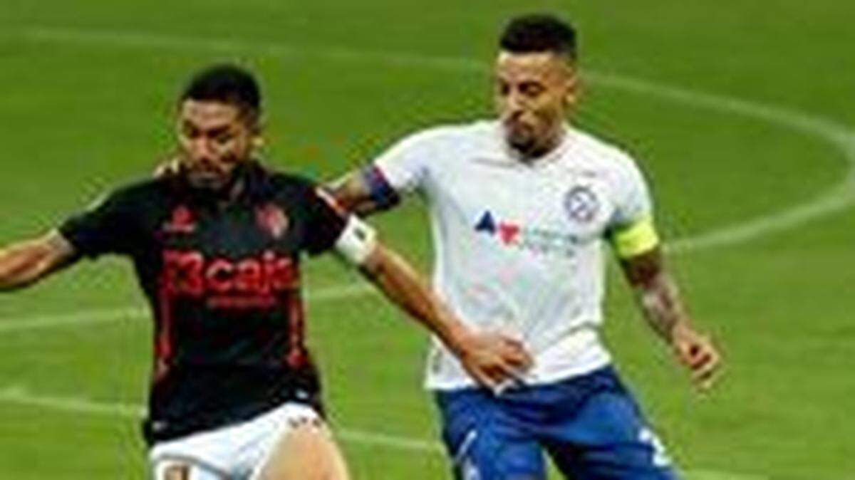 Brazilian midfielder Gregore (right) left Bahia to sign a four-year deal with Inter Miami on Feb. 24, 2021.