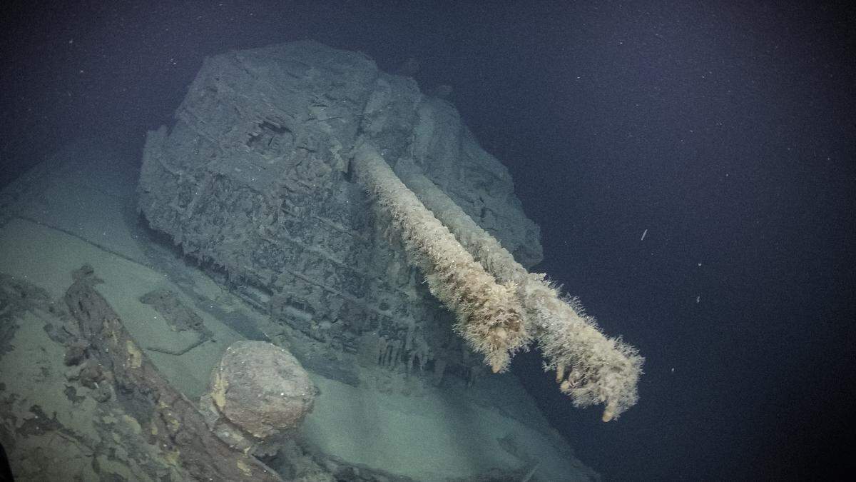 The ship’s location was discovered when an uncrewed seafloor mapping vessel recorded evidence of what might be a shipwreck, the Ocean Exploration Trust says.