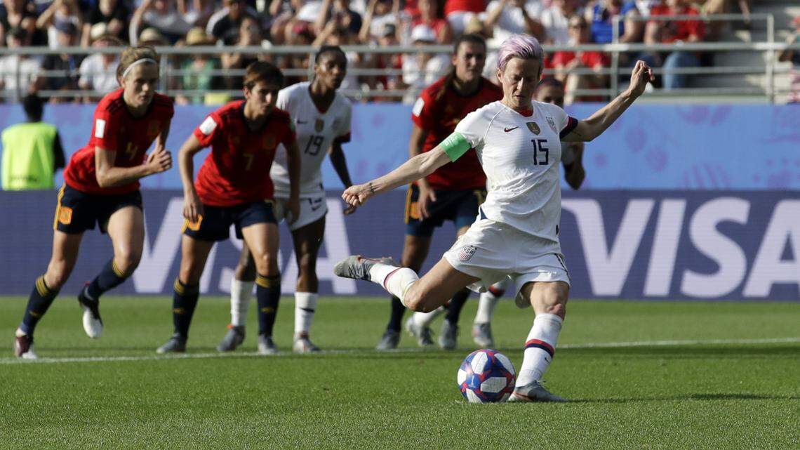 U.S. soccer star Megan Rapinoe stands by her White House comments, with one exception