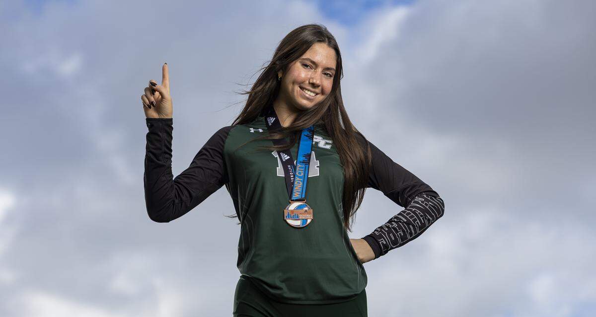 Mia Gold, Pine Crest School, Volleyball. All-Broward players photographed at A.D. Barnes Park on Wednesday, Dec. 17, 2025, in Miami, Fla.