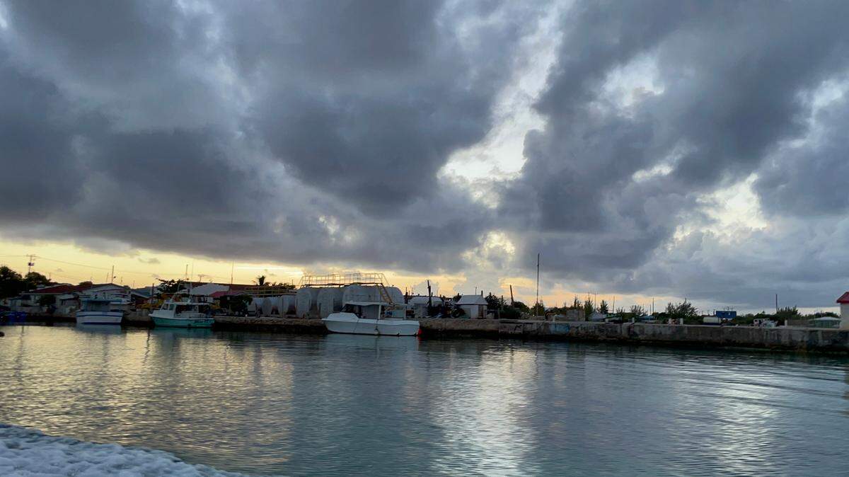 Seaview Marina on South Caicos