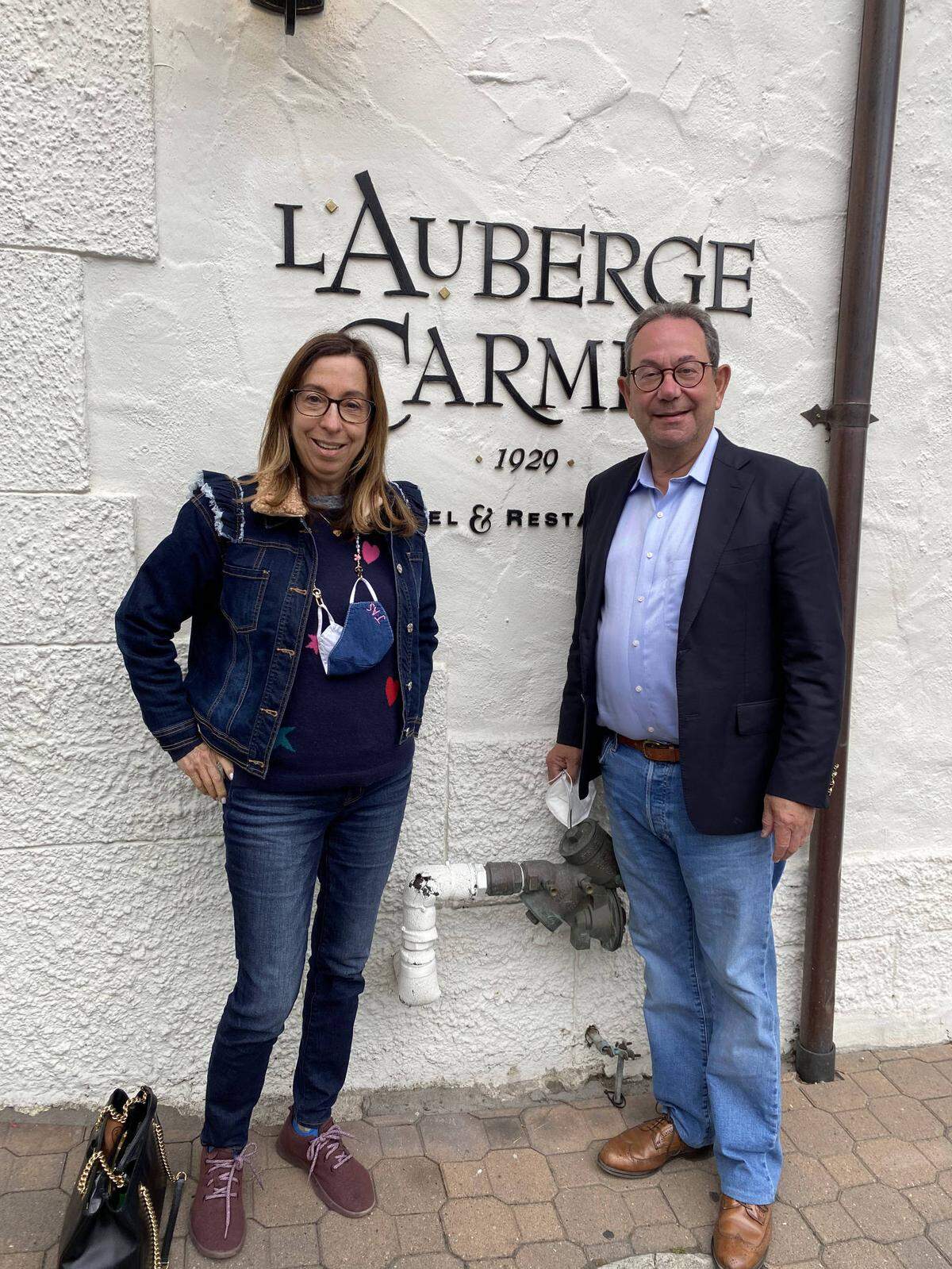 Judy and Kevin Spiegel on a recent trip to California.