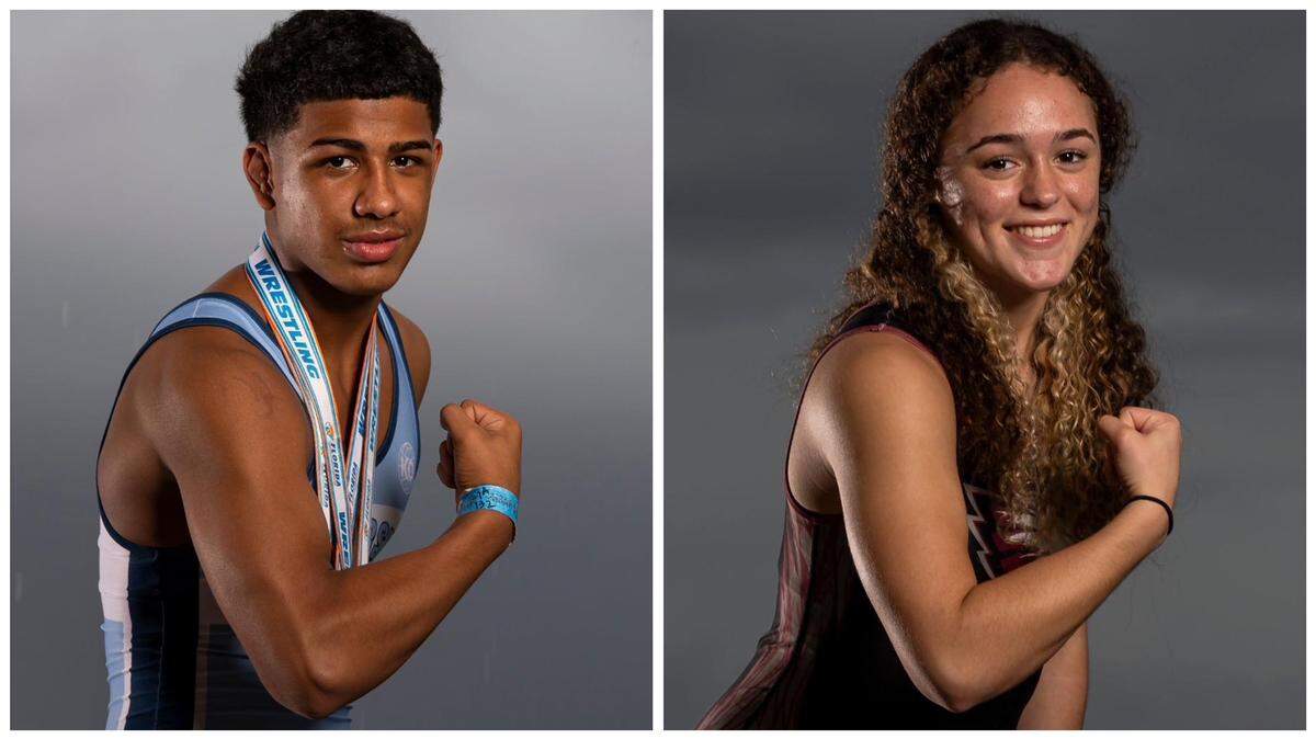 Somerset Academy’s Jovani Solis and Stoneman Douglas’ Gabriela Caro are the Miami Herald’s Broward Wrestlers of the Year.