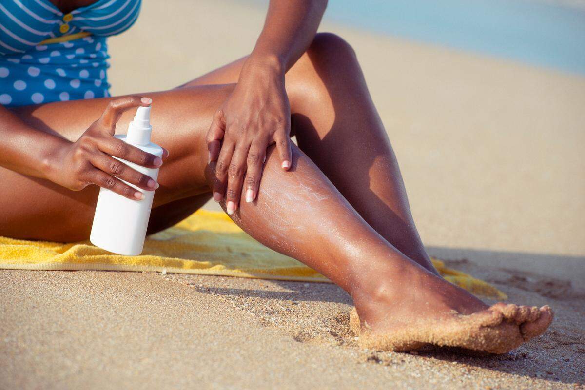 The most common place for a skin cancer tumor is on the plantar, which is the lighter skin tissue that runs along the bottom of the foot. This accounts for 30 to 40 percent of all skin cancer cases in Blacks.