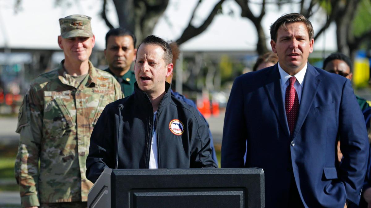 Democratic U.S. Rep. Jared Moskowitz was Florida’s Division of Emergency Management director, appointed by Gov. Ron DeSantis.